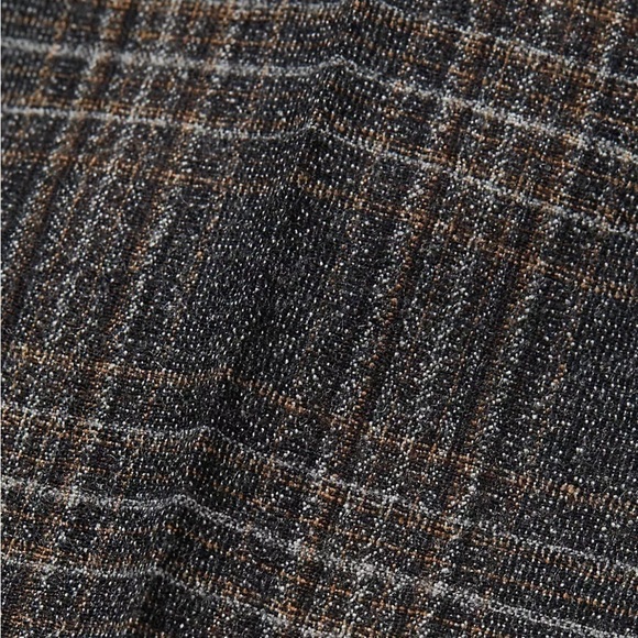 Theory Straight Plaid Wool Pants Trousers Sz2 - Picture 4 of 12